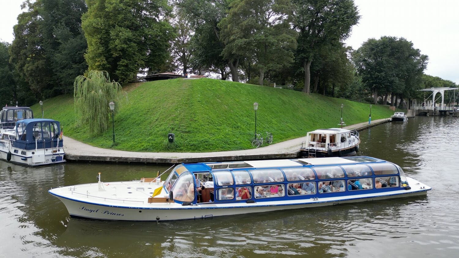 Singelprinses rondvaart Sail Harlingen  - singel_prinses3