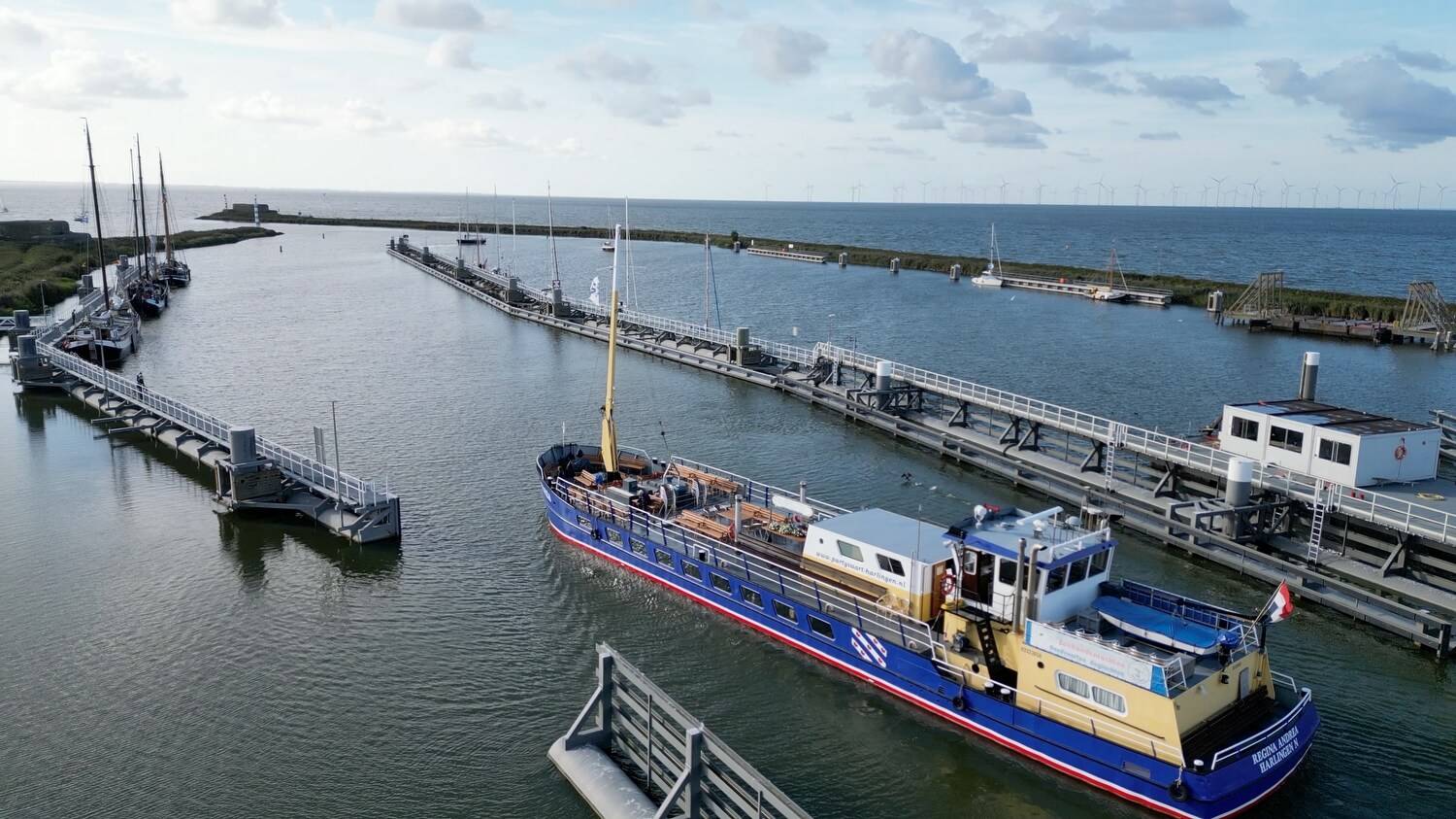 Vaartocht Afsluitdijk naar Kornwerderzand - regina_andrea_kornwerderzand_3